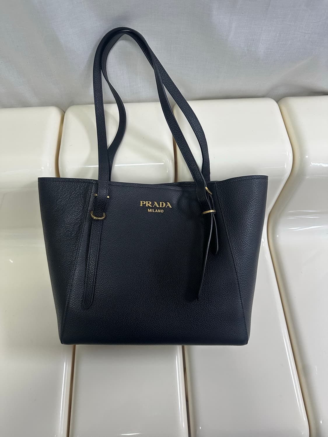 [SA 정품] 프라다 로고 숄더백 상품이미지7