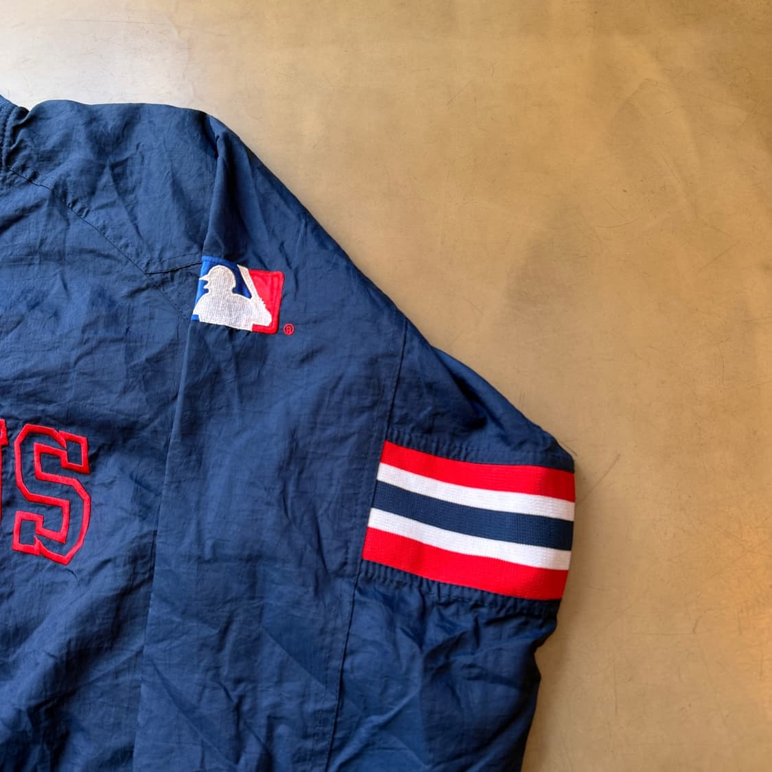 90S 프로 플레이어 클리브랜드 인디언스 스포츠 풀오버 윈드브레이커 상품이미지3