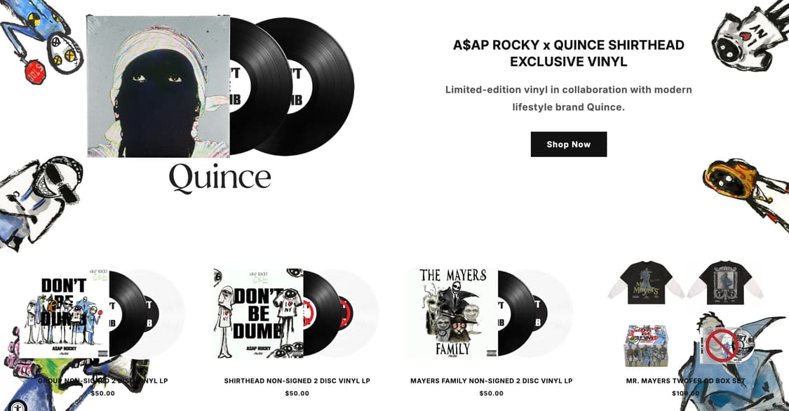에이셉 라키 don't be dumb lp asap rocky awge 상품이미지3