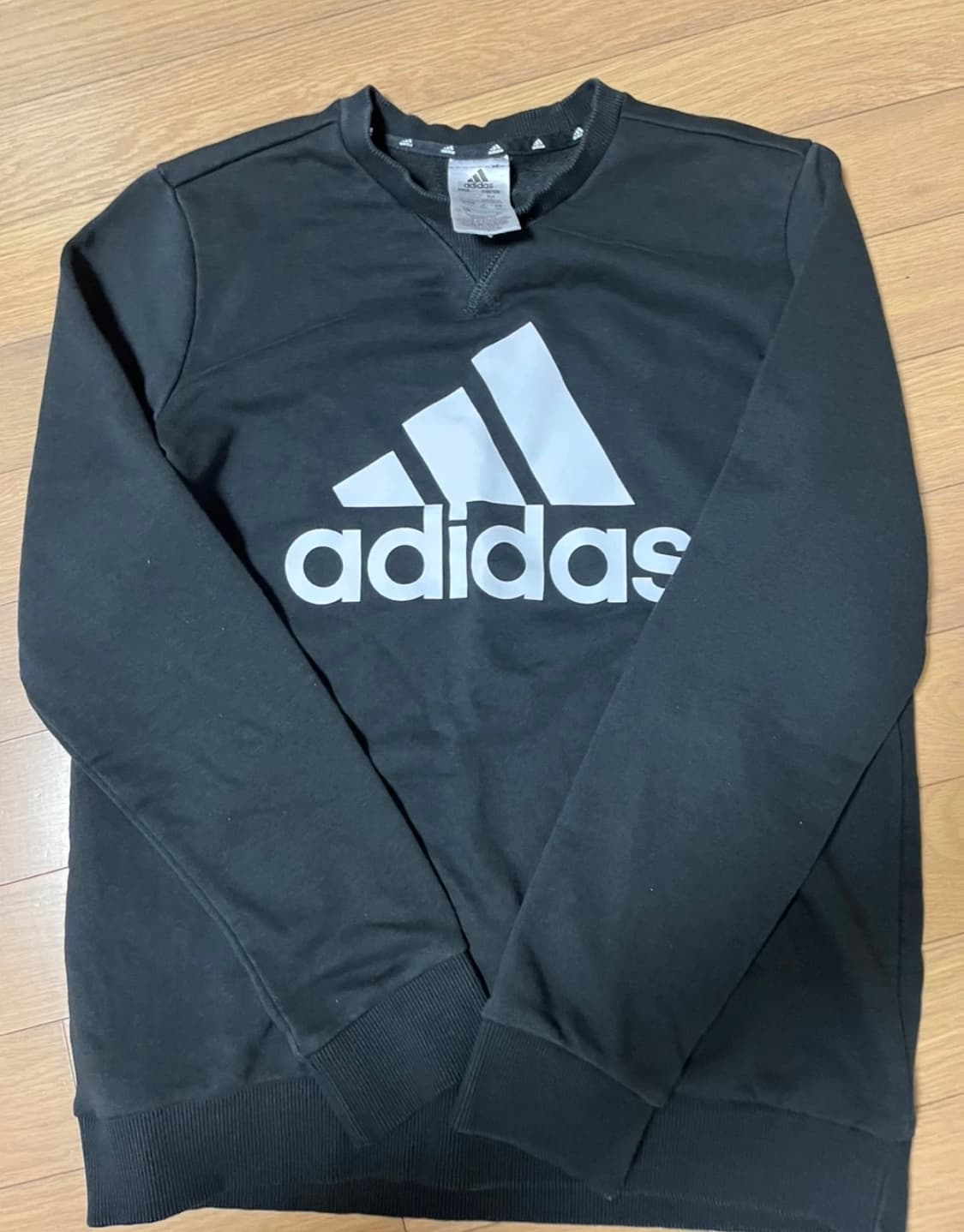 아디다스 빅로고 맨투맨 후드티 상품이미지1