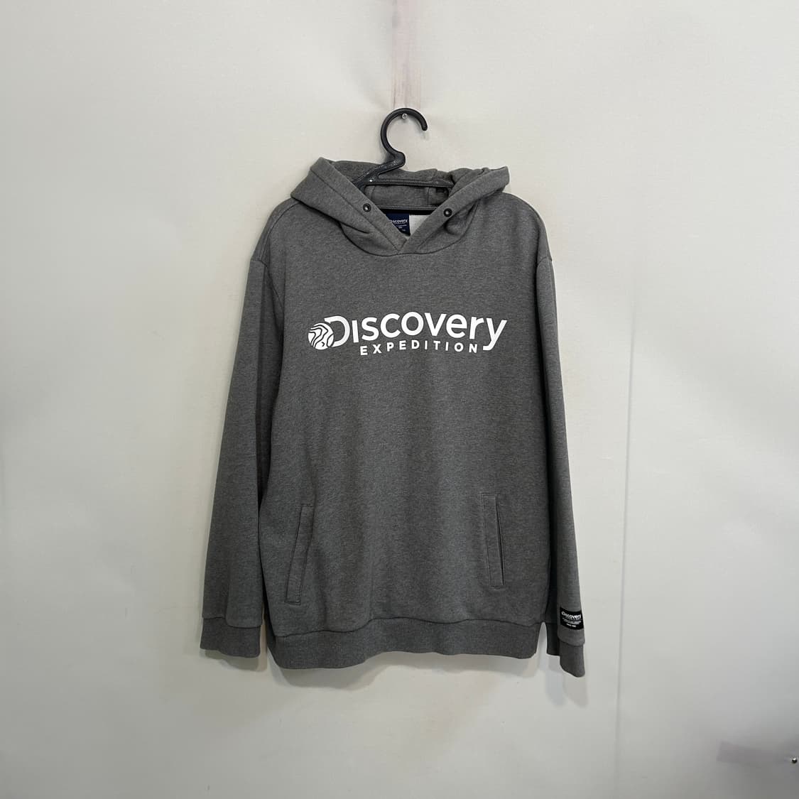 디스커버리 남성 기모 후드티 105 상품이미지1