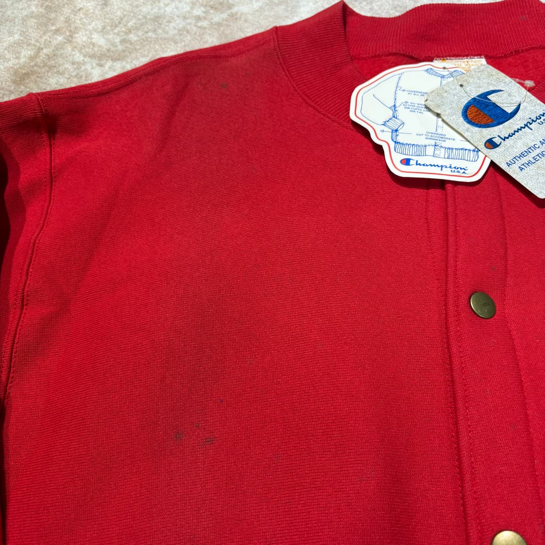 챔피온 일제빈티지 봄버 가디건 새상품 상품이미지2