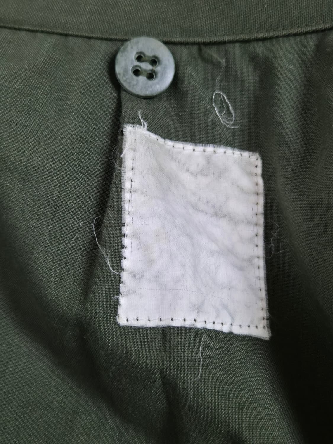 육군 구형 9사단 수색대대 중위 민무늬 야전상의 전투복 상의 자켓 (L) 상품이미지7