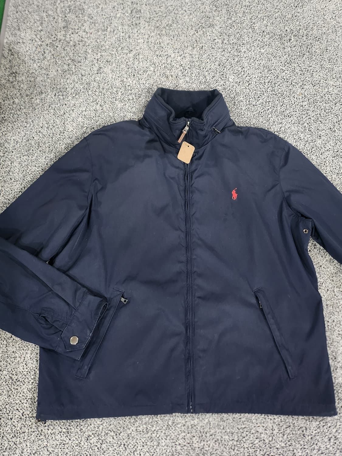 폴로 랄프로렌 네이비 집업 자켓 상품이미지2