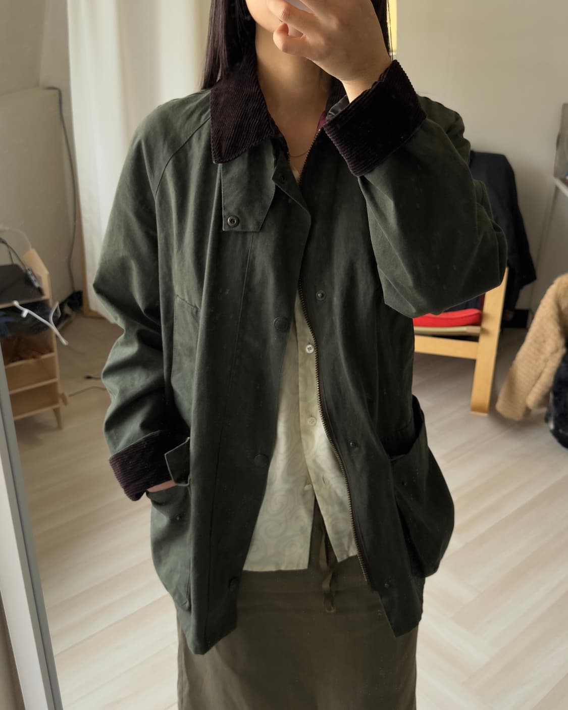 [Vintage] Waxed Cotton Field Jacket  상품이미지8