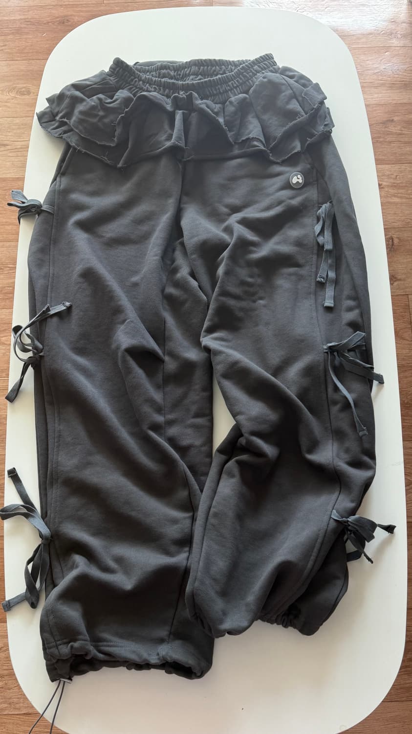 허그유어스킨 Lace jogger pants (chachol) 상품이미지1