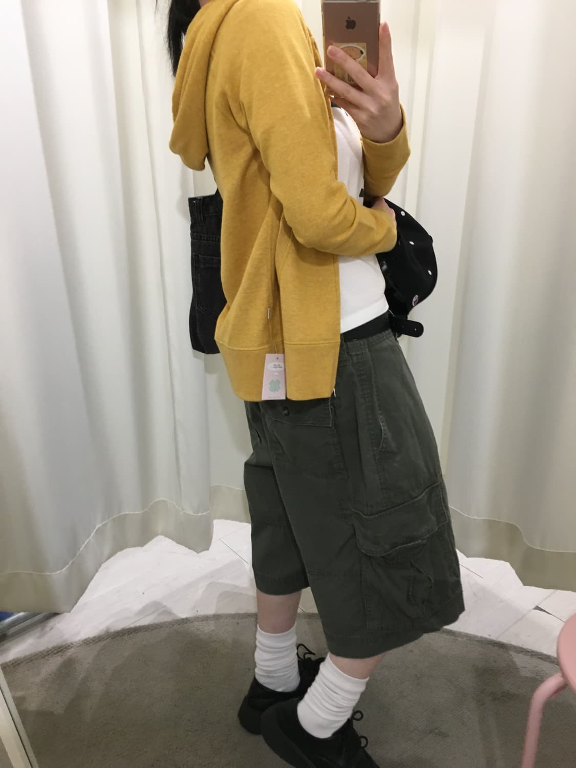 aigle yellow hoodie 상품이미지6
