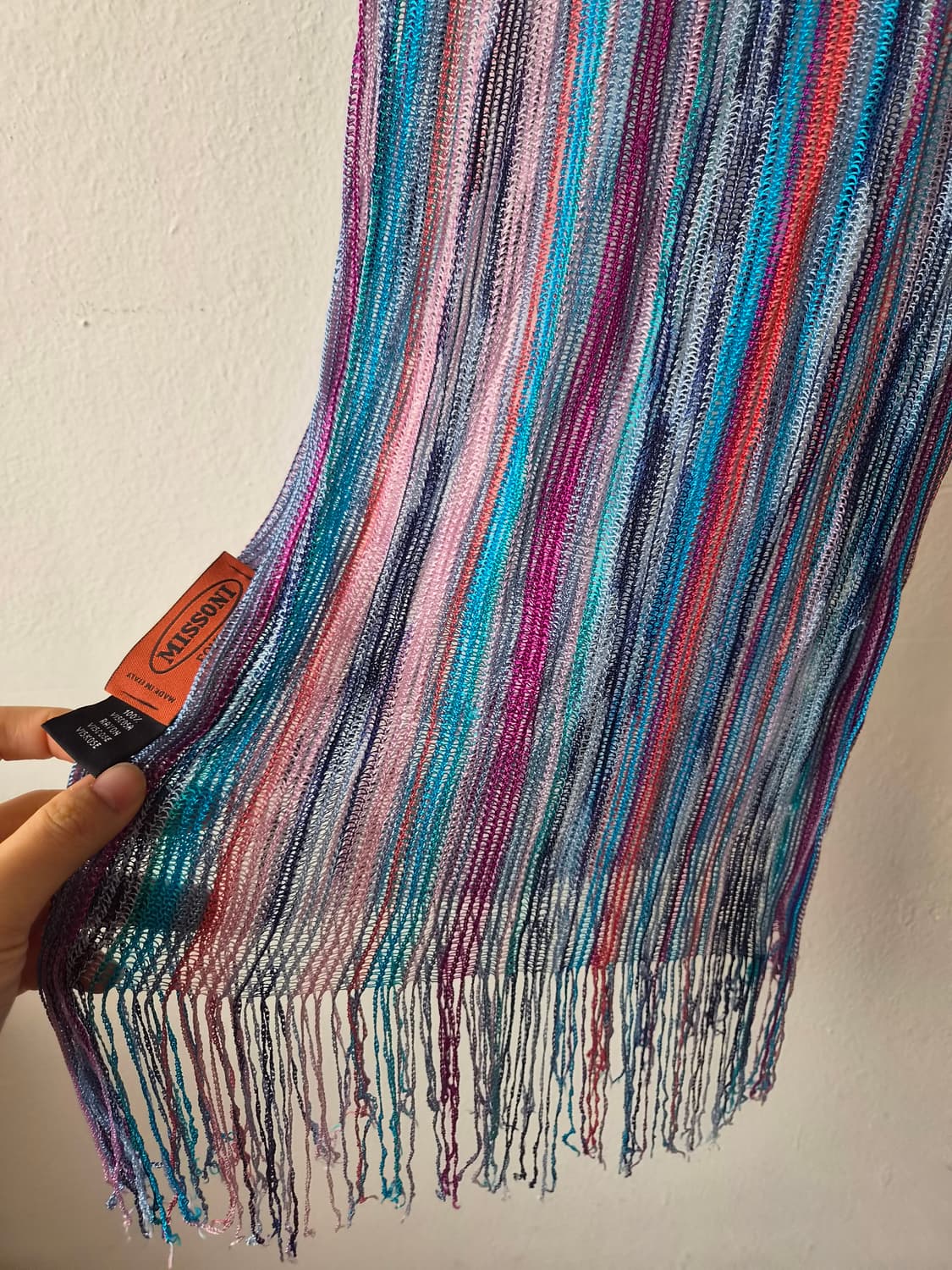 미쏘니 멀티컬러 니트 스카프 상품이미지7