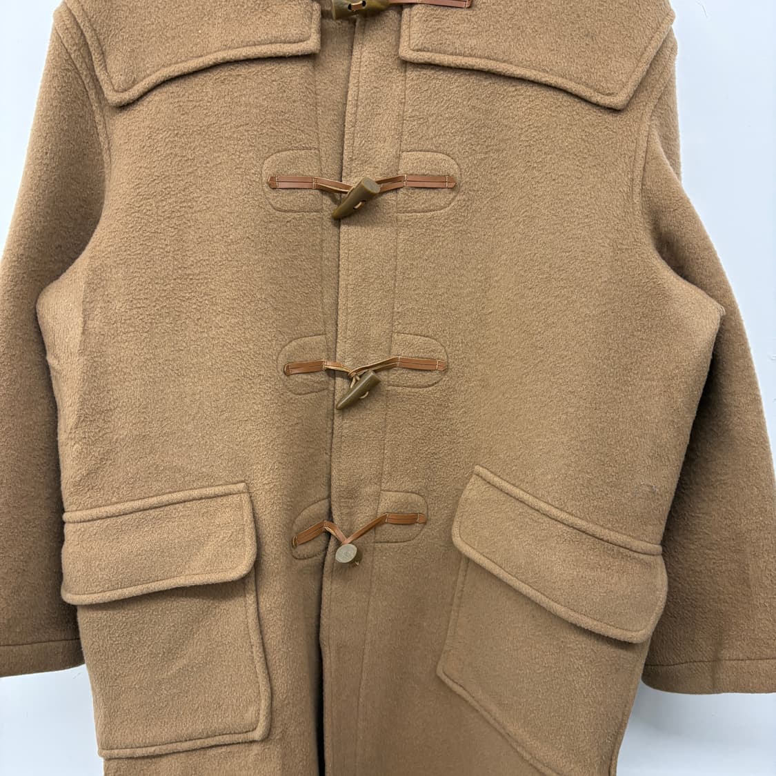 글로버올 빈티지 브라운 더플 코트 여/L 상품이미지2