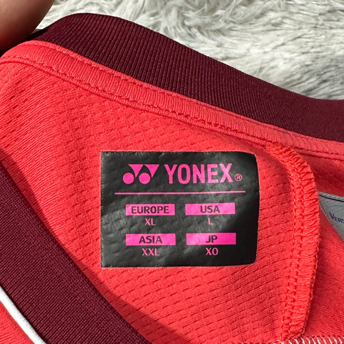 요넥스 24ss 국대 여성 반팔 XXL 상품이미지3