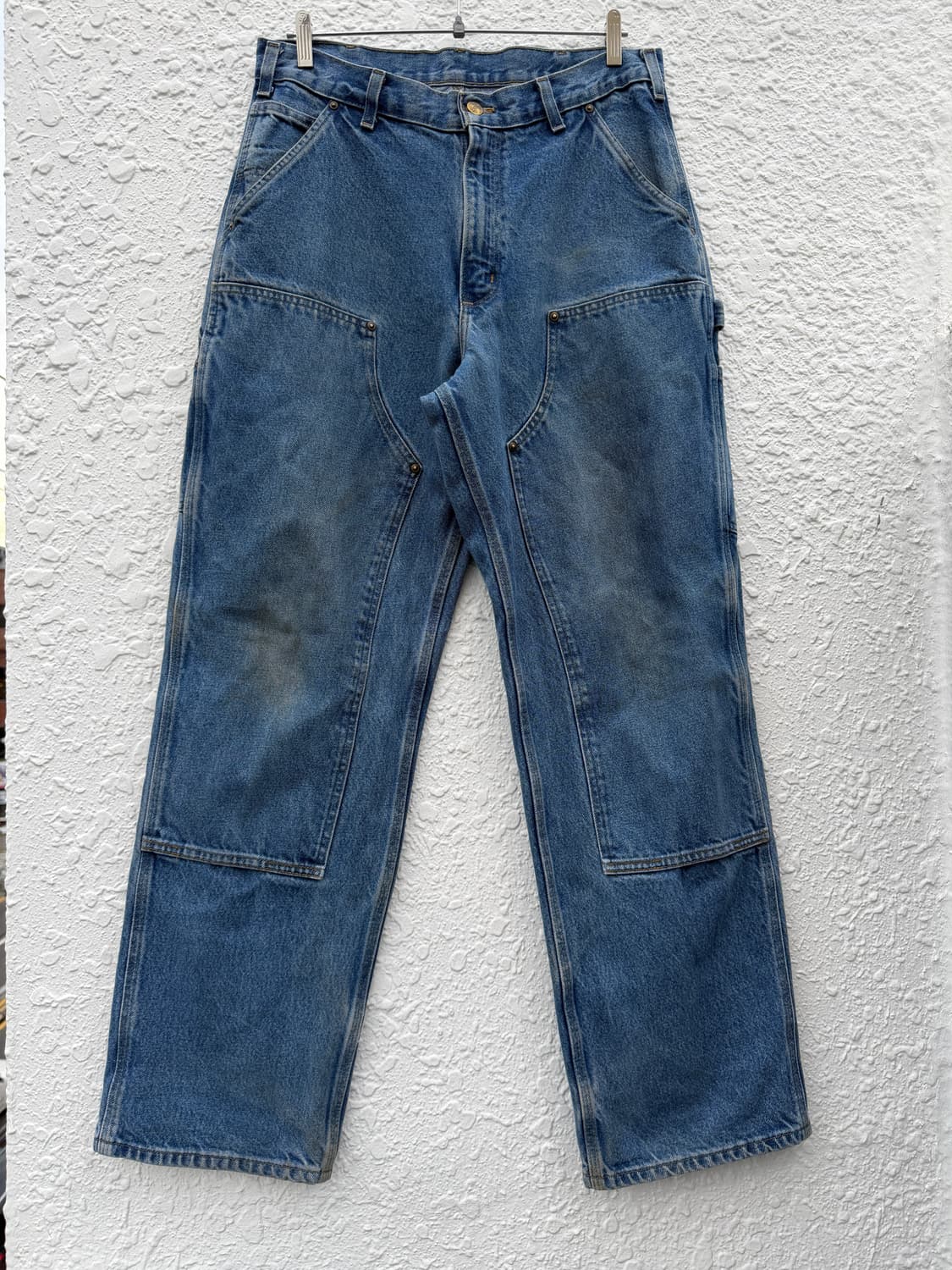 Vintage Carhartt Double Knee Denim Pants 상품이미지1