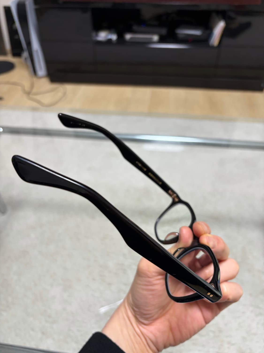 금자안경 가네코 옵티컬 kc 60n 블랙 47-23 상태 굿 상품이미지3