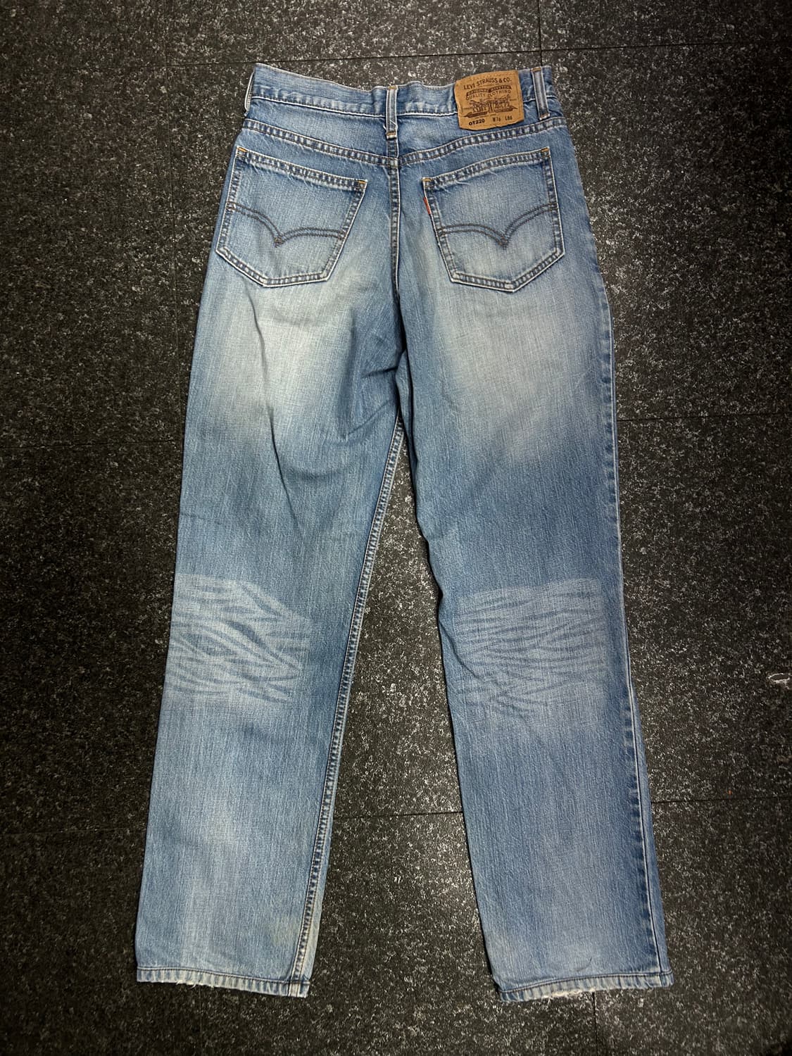 리바이스 OT220 오렌지탭 워싱 데님팬츠 청바지 28인치 상품이미지1