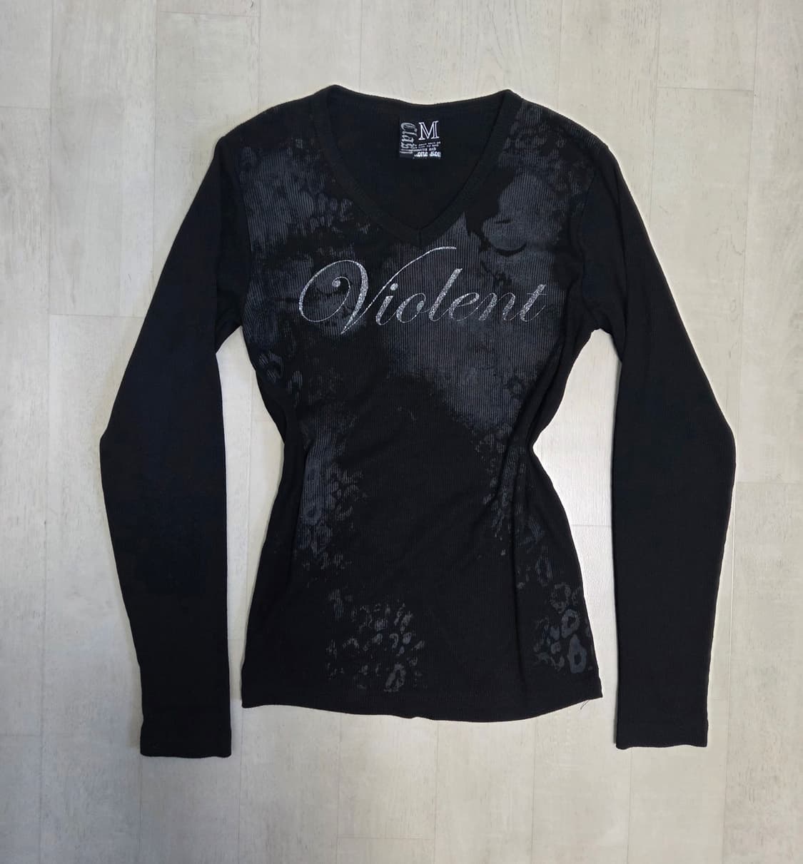 Clash Ahead 호피 롱슬리브 상품이미지1