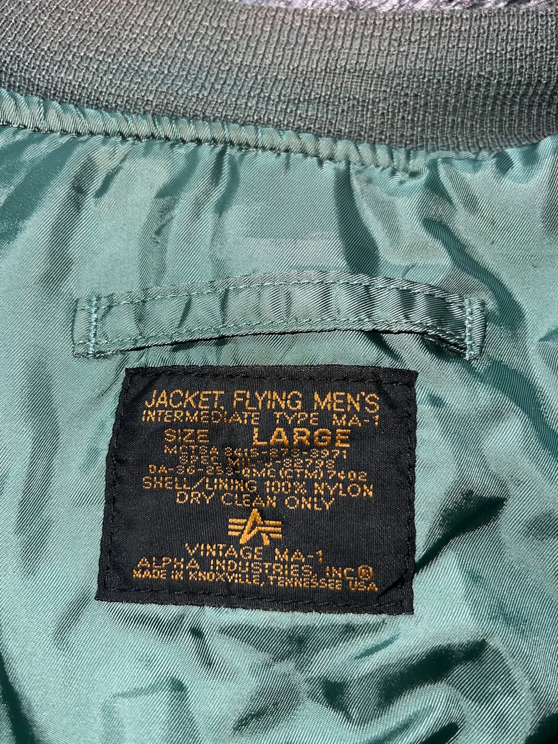 알파인더스트리 90’s MA-1 봄버 상품이미지4