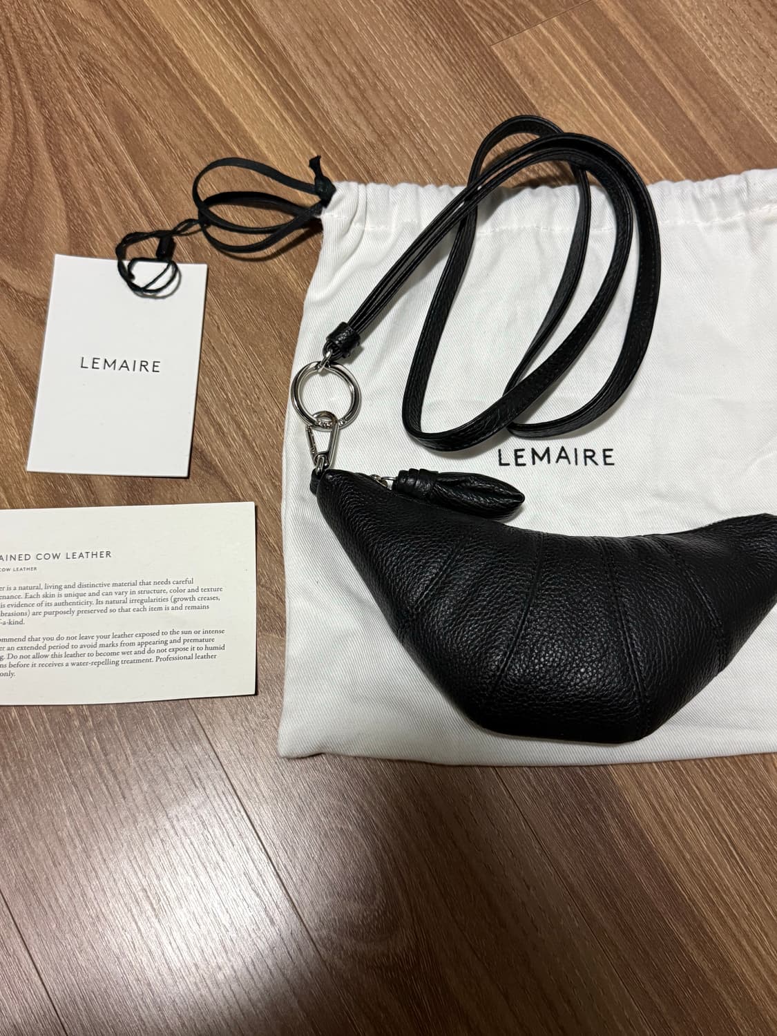 르메르 크루아상 코인펄스 블랙 상품이미지1