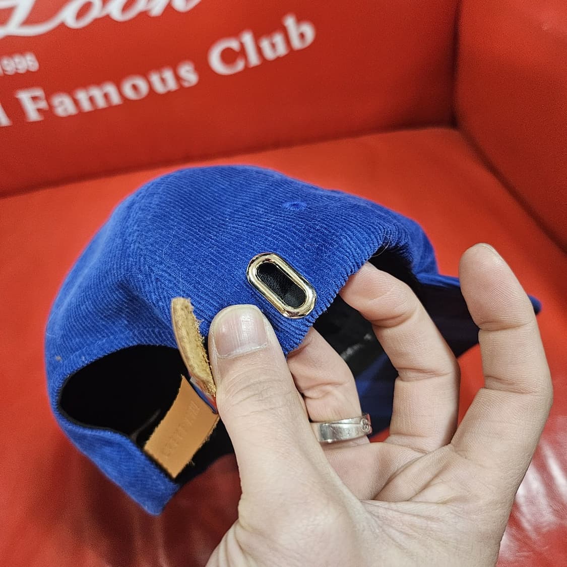 크리브나인 22fw 코듀로이 캠프캡  상품이미지5