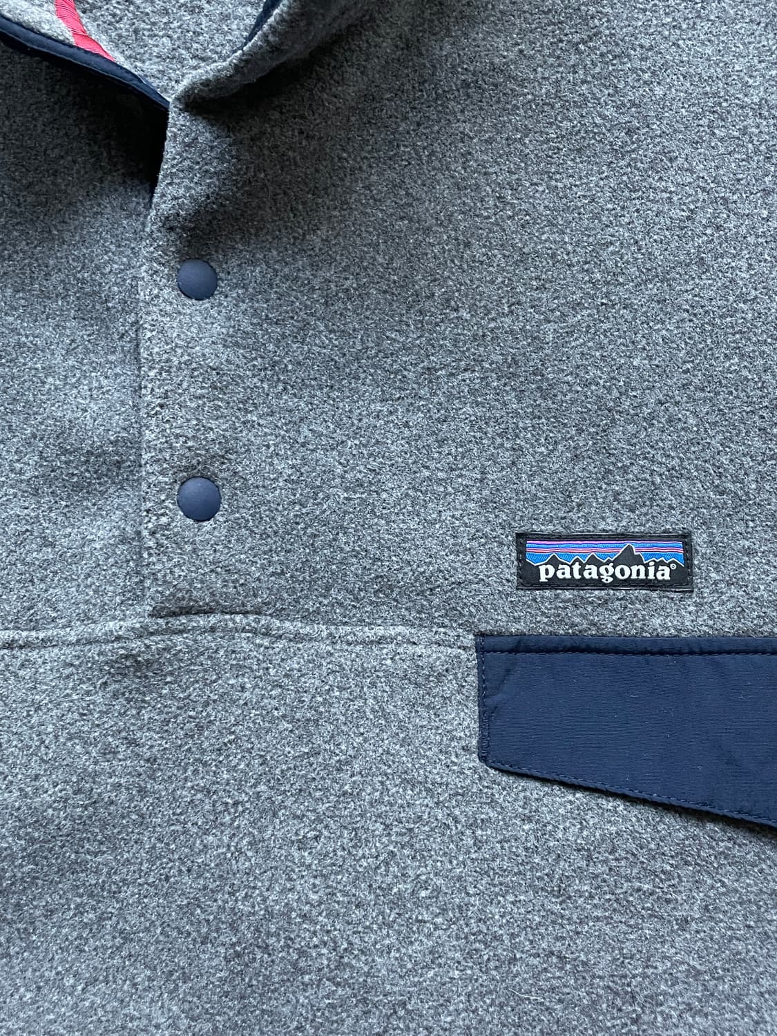 파타고니아 신칠라 니켈 네이비 그레이 플리스 patagonia 상품이미지4