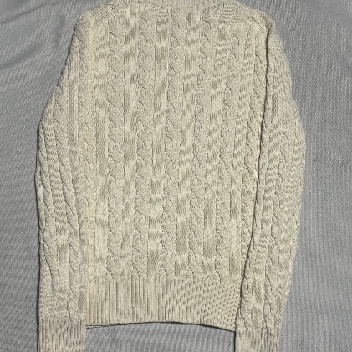 🫶🏻 폴로 랄프 로렌 아이보리 울 니트🫶🏻 상품이미지3