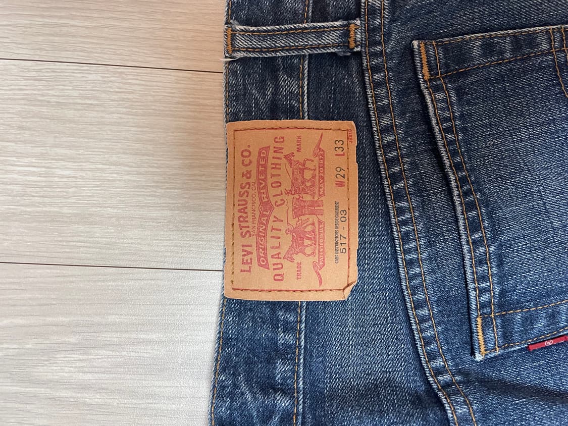 리바이스517 부츠컷 상품이미지3