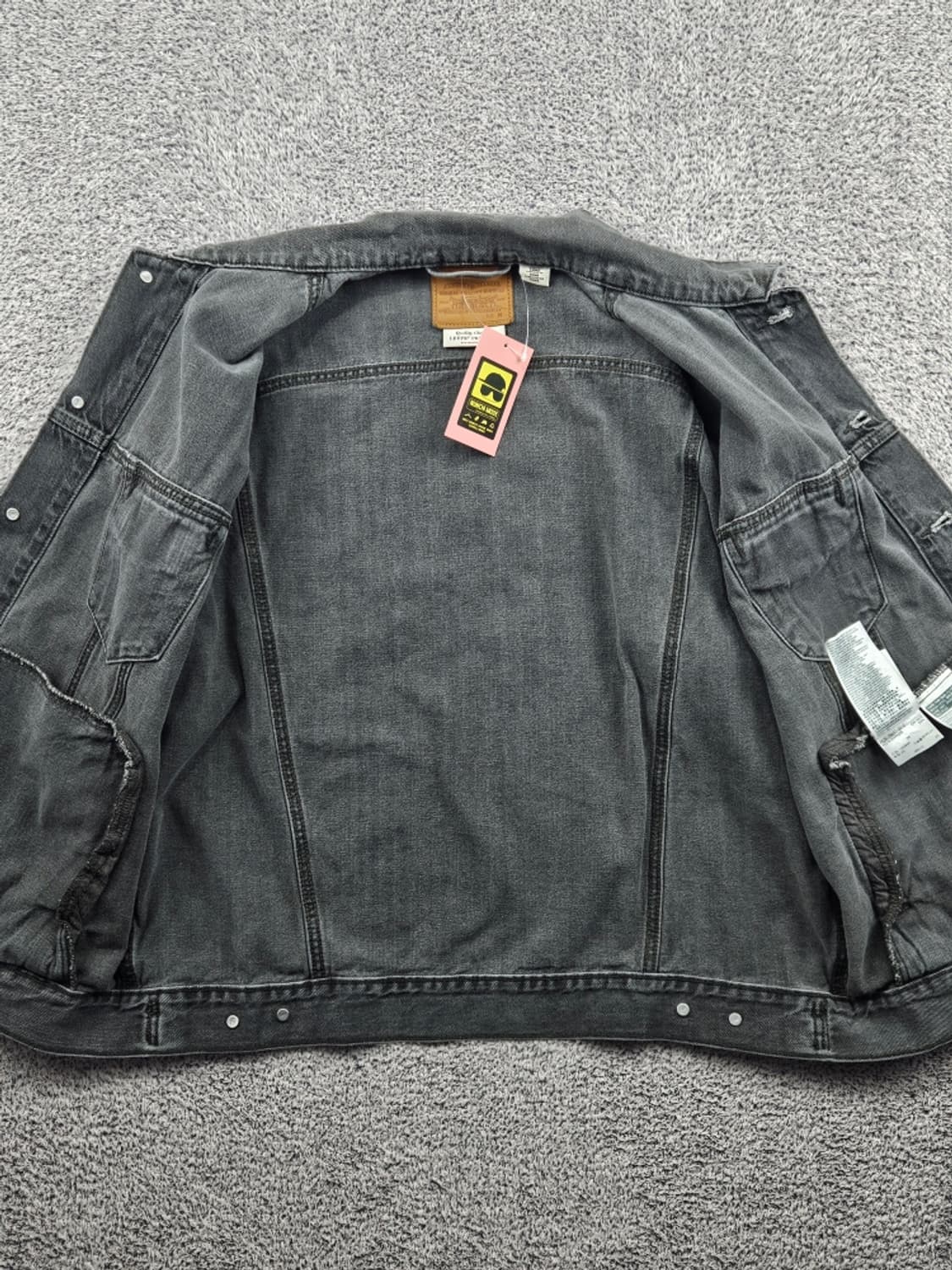 리바이스 그레이 데님 트러커 자켓 ( M ) / 11582 상품이미지10