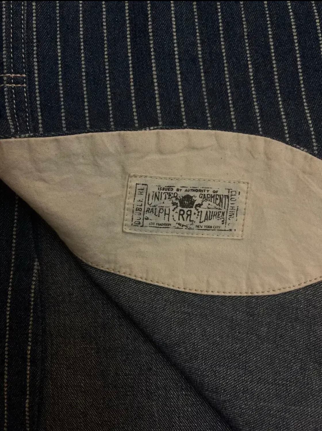 RRL WABASHI INDIGO WORK SHIRTS  상품이미지8