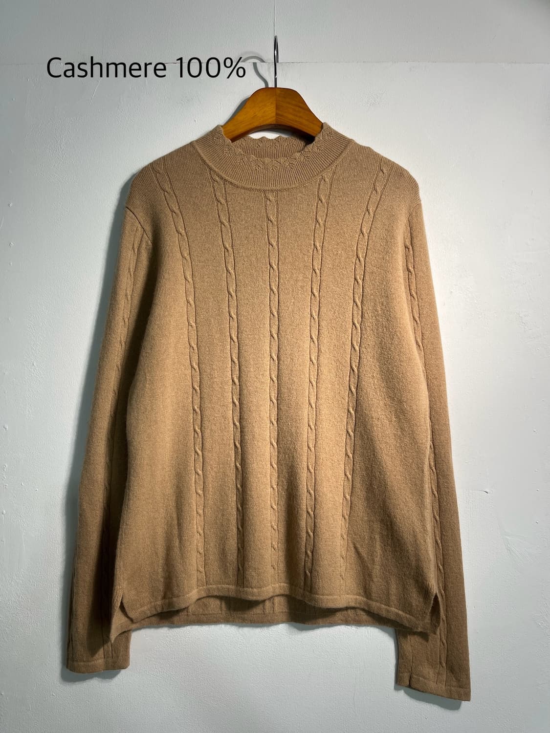 Cashmere 캐시미어 100% 니트 상품이미지5