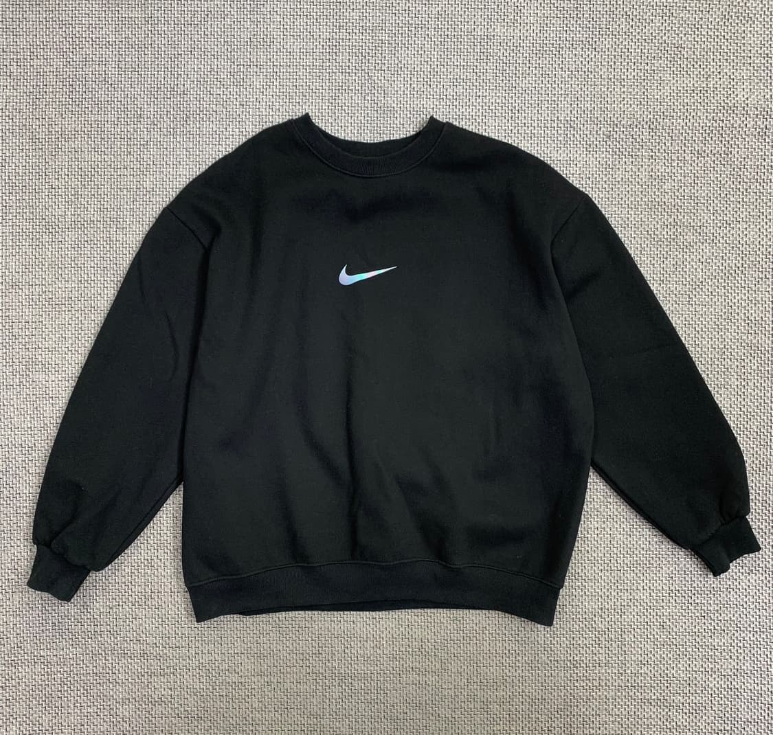 나이키 블랙 맨투맨 USA 44~66 상품이미지1