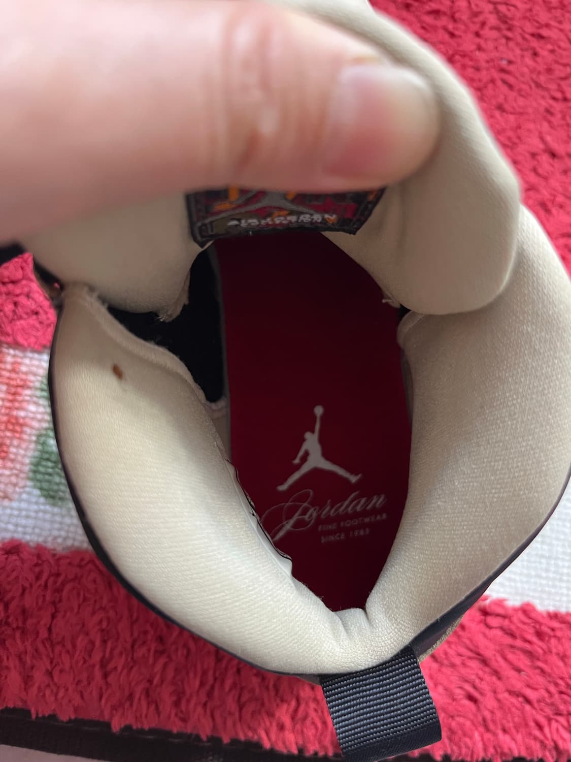 나이키 조던 10 레트로 프리미엄 '헤어리스' 펄 화이트 240 상품이미지5