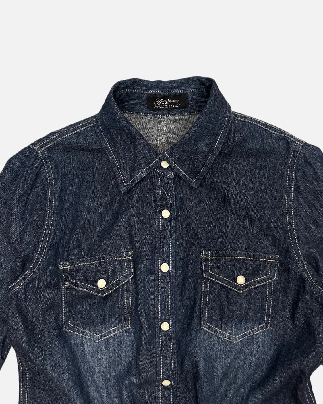 AZUL indigo western denim shirt 상품이미지2