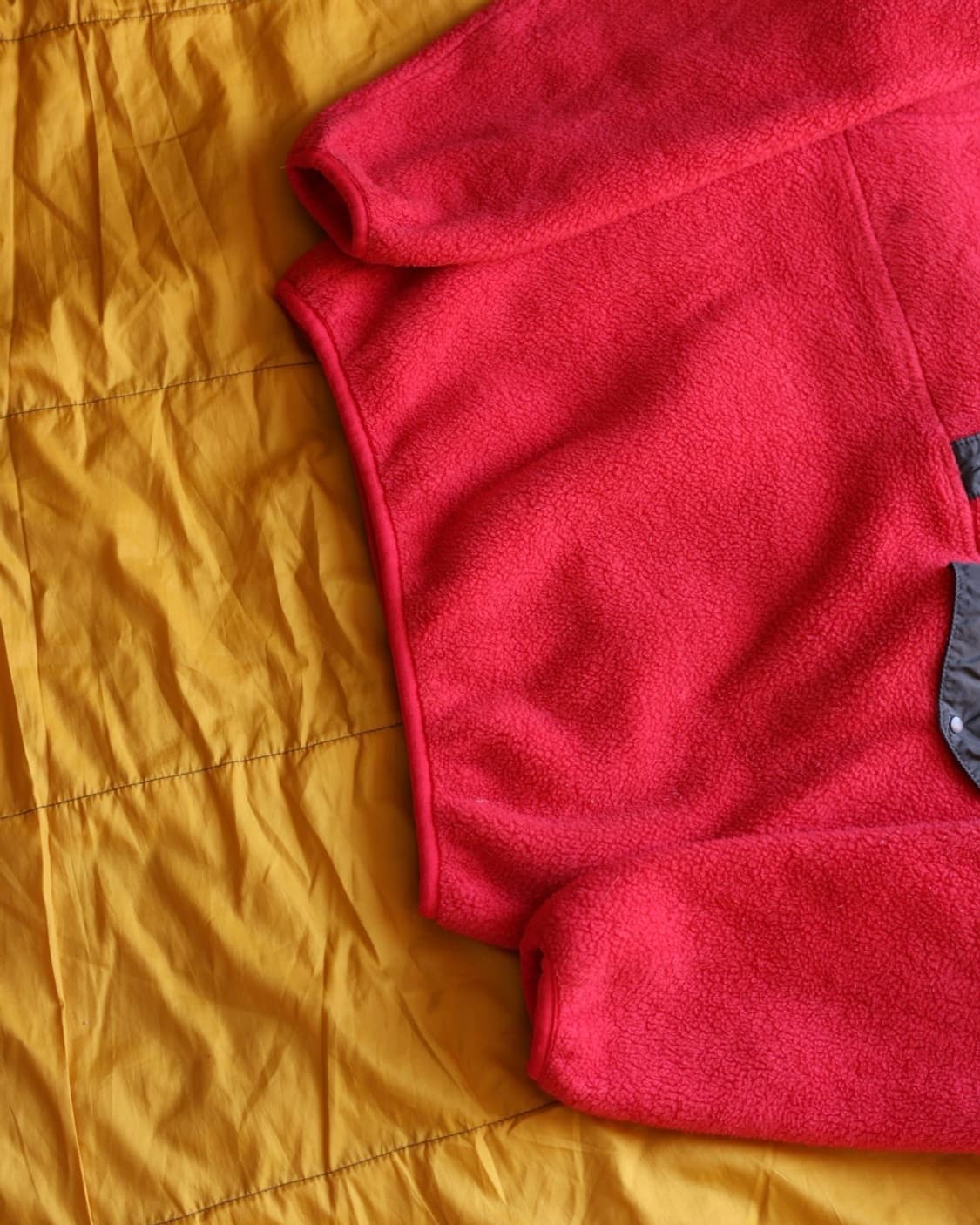 파타고니아 신칠라 90s 스냅티 플리스 (fire red) 상품이미지8