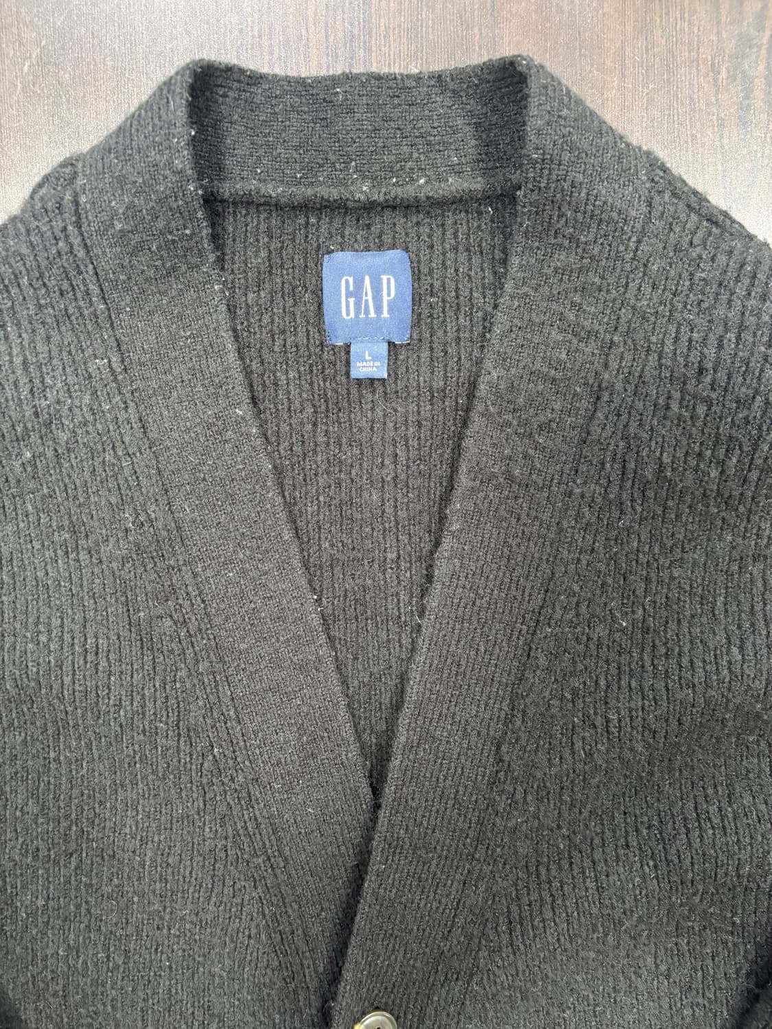 GAP 블랙 가디건 L사이즈 상품이미지5