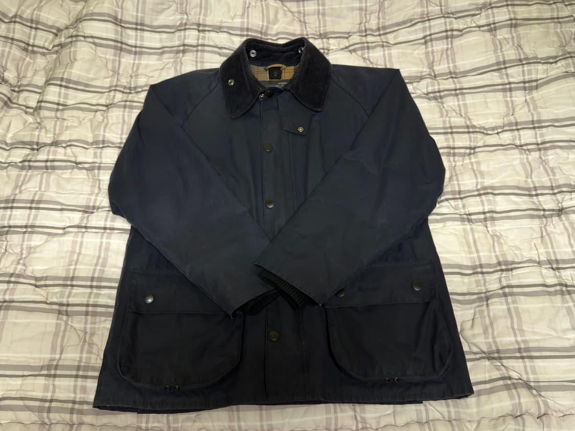 [38] 바버 비데일 왁스자켓(네이비) 상품이미지2