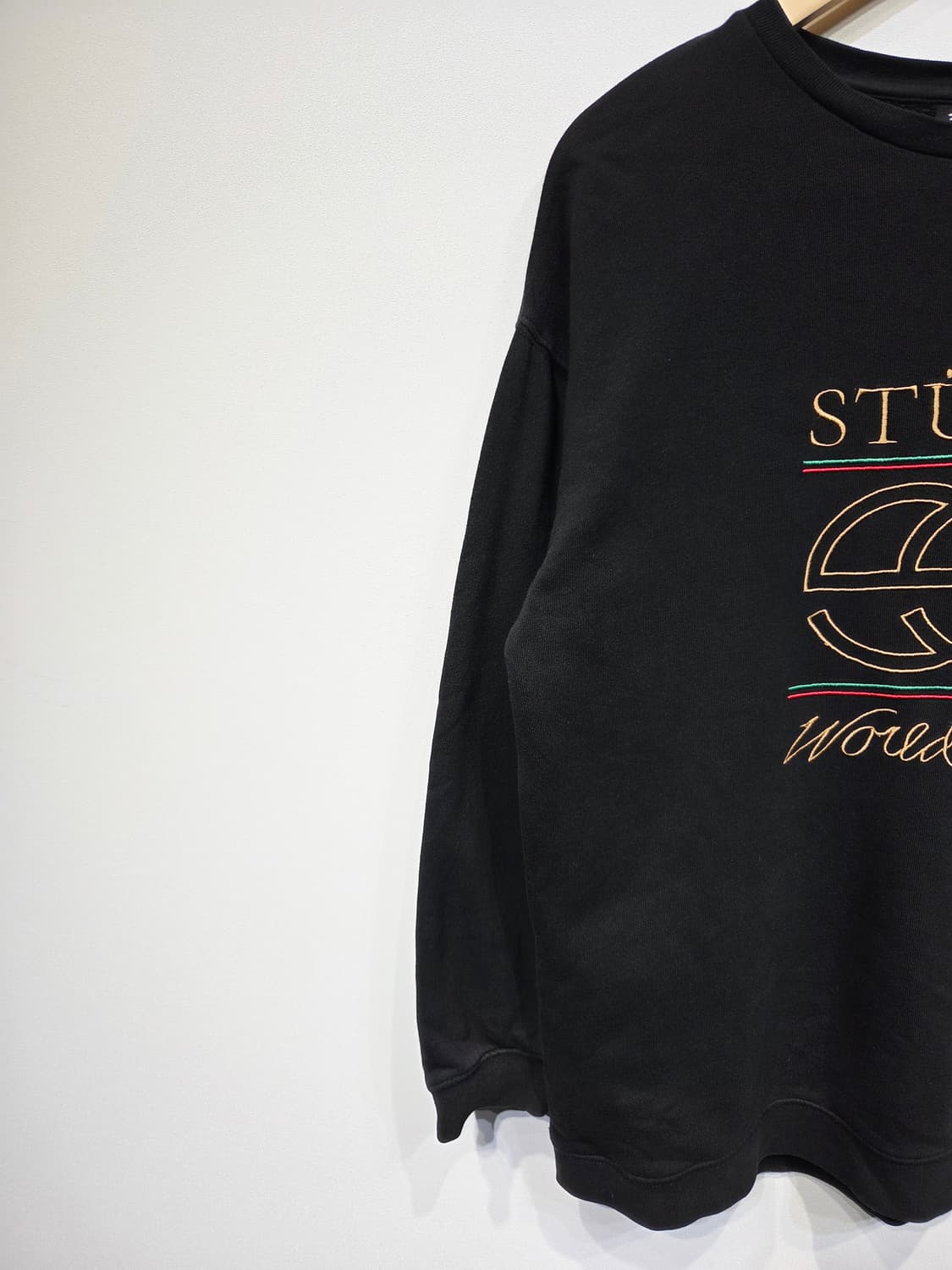 스투시 구찌 패러디 트래쉬드 맨투맨_호칭8 상품이미지3