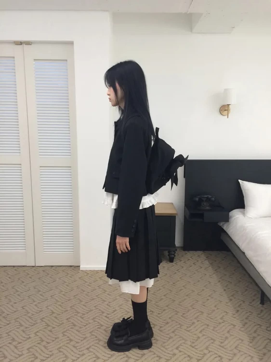 mimi ribbon backpack 상품이미지3