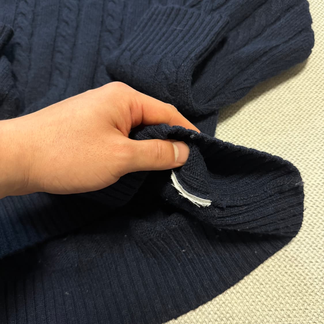 폴로 랄프로렌 라운드 케이블 니트 상품이미지3