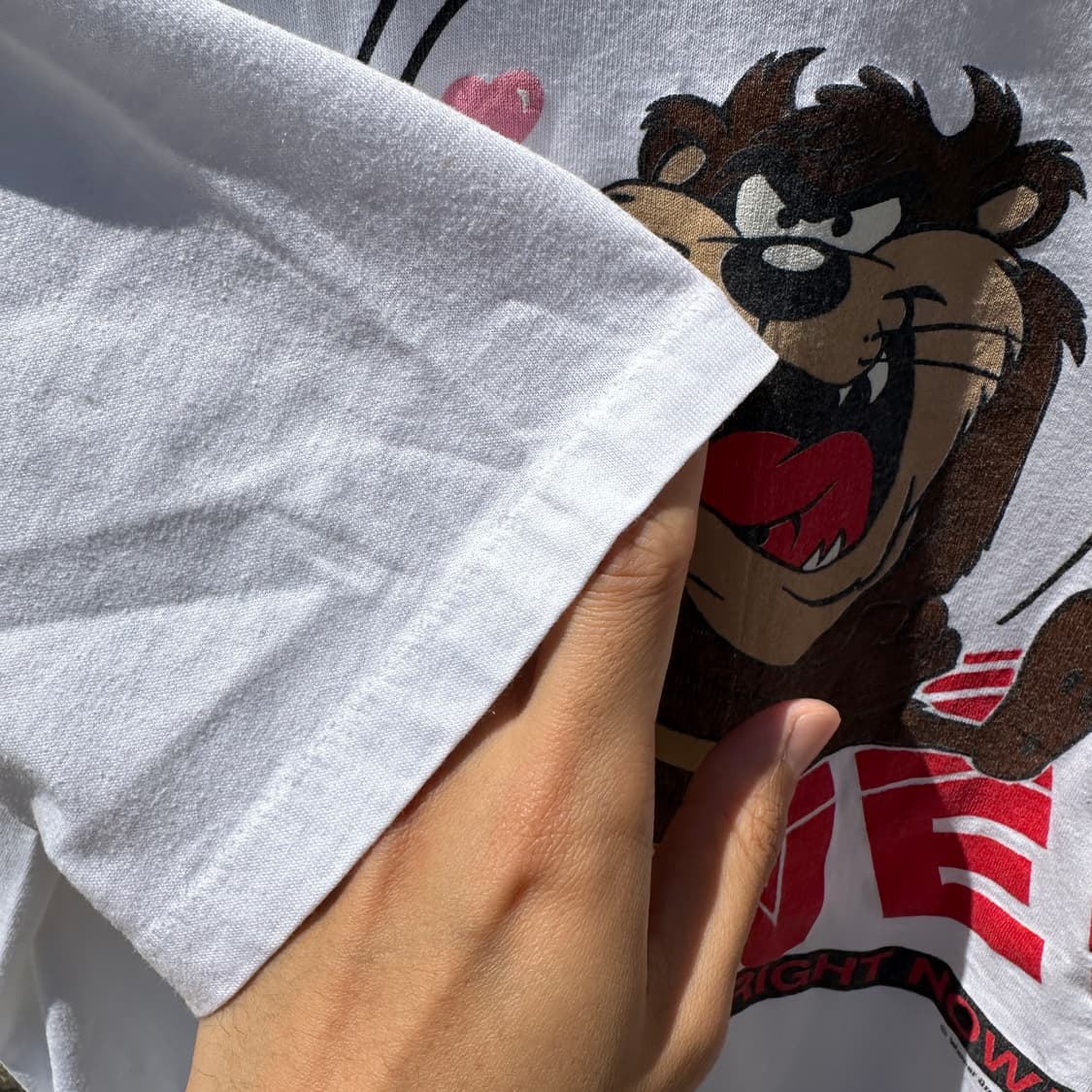 86 usa taz love t shirt L 상품이미지4