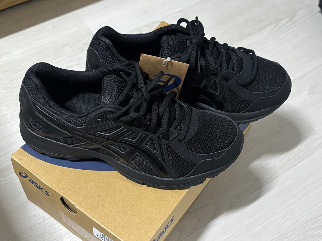 아식스 조그 100 블랙 245 새상품 상품이미지1