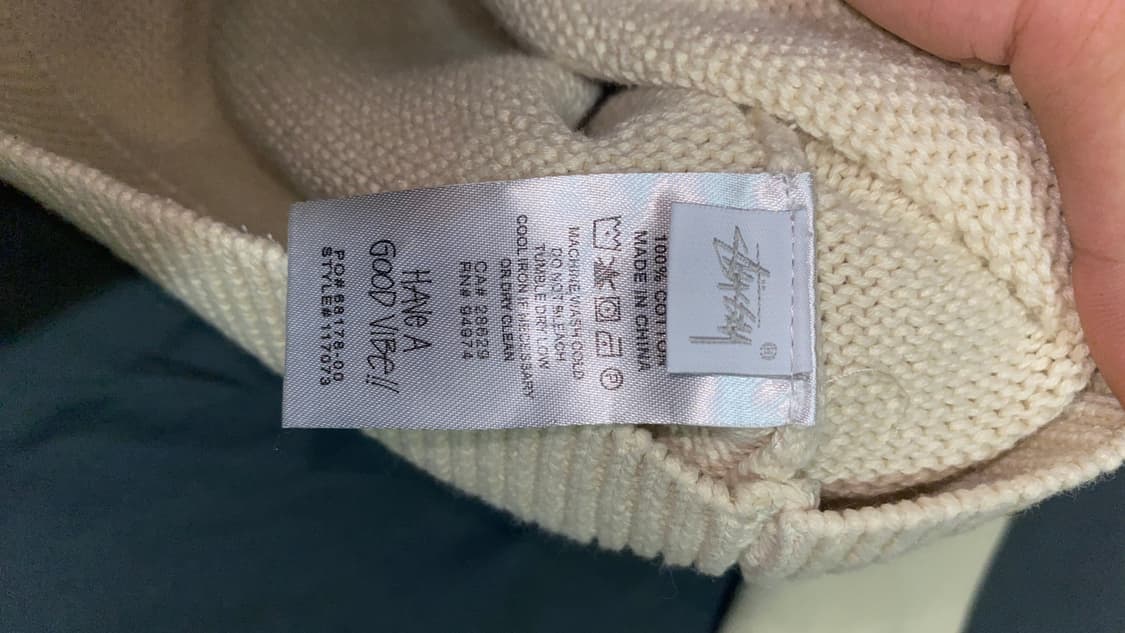 스투시 컬리 S 니트 상품이미지3