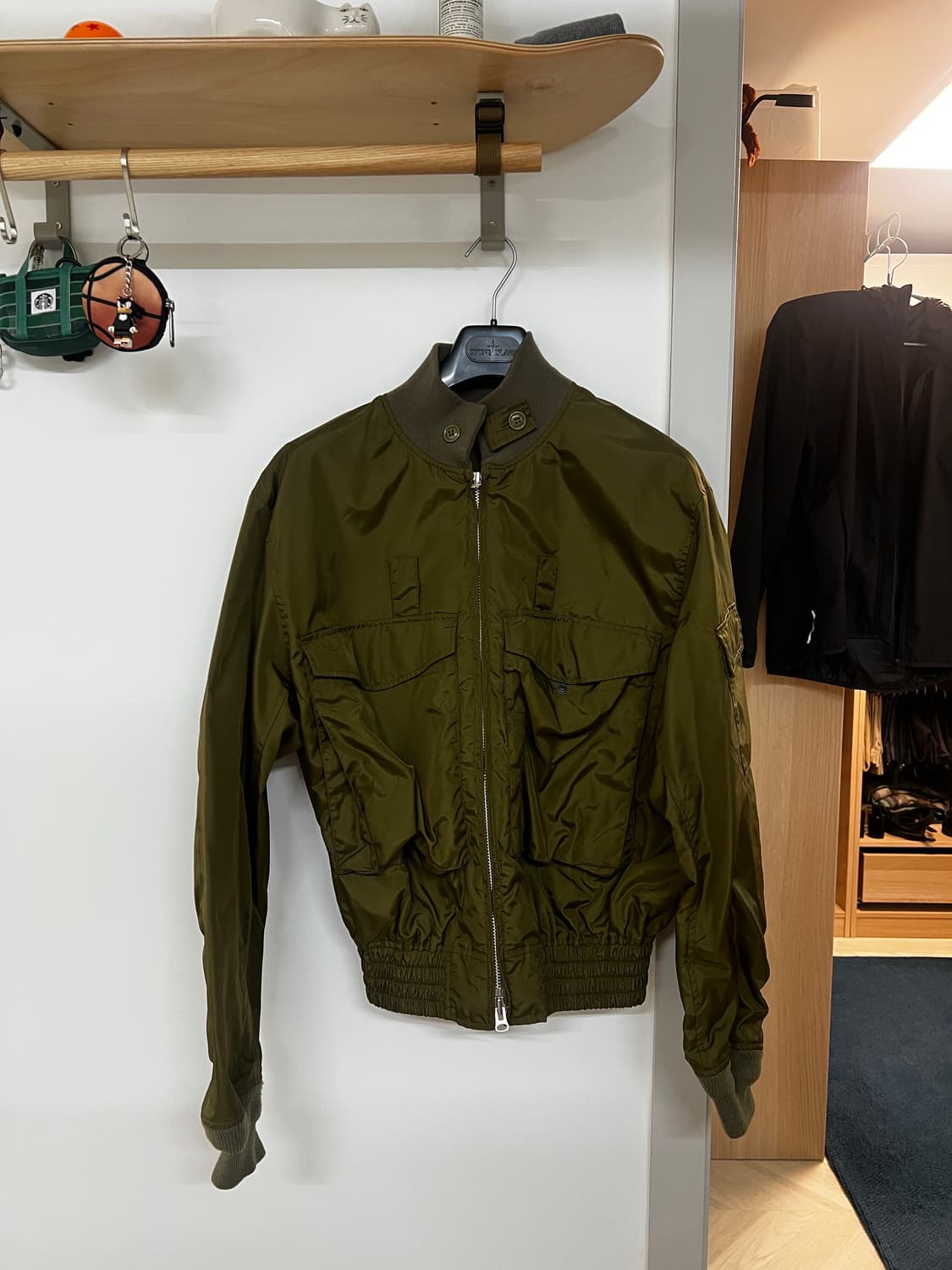 올리브드랩 서비스 크루맨 자켓 Olive S 상품이미지3