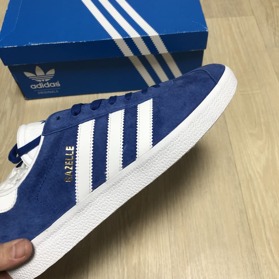 (280) 새상품 아디다스 adidas 가젤 스웨이드 컬리지 에이트 로얄 상품이미지8