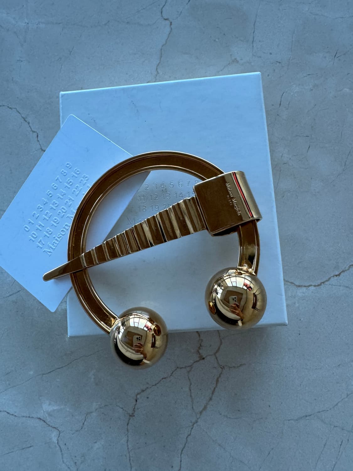 마르지엘라 Masion Margiela 빅 브로치 골드 os 상품이미지1