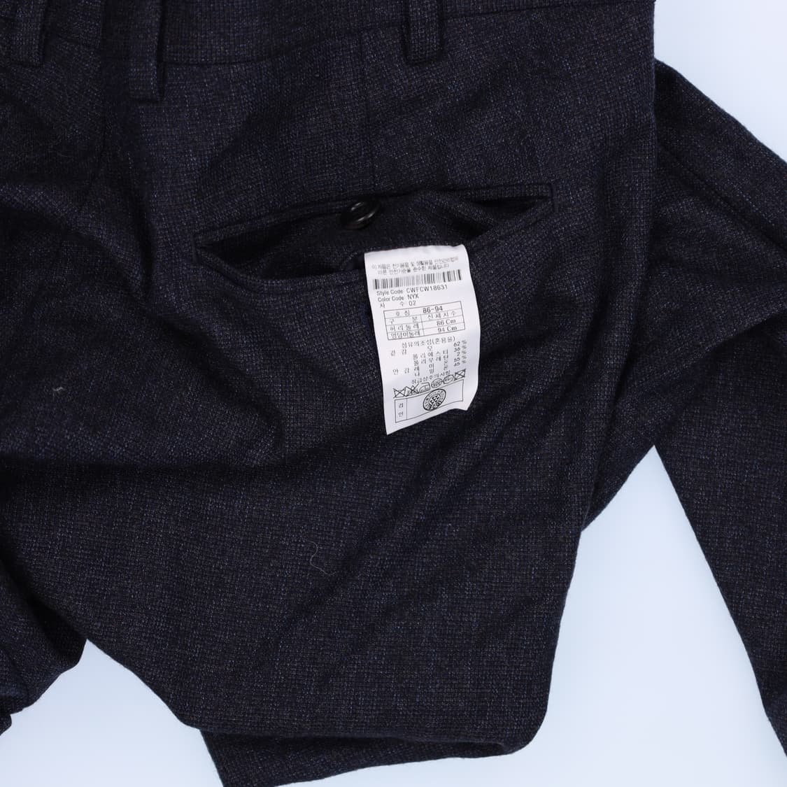 [86-94] 커스텀멜로우 울 슬랙스 팬츠 1107HR3 상품이미지5