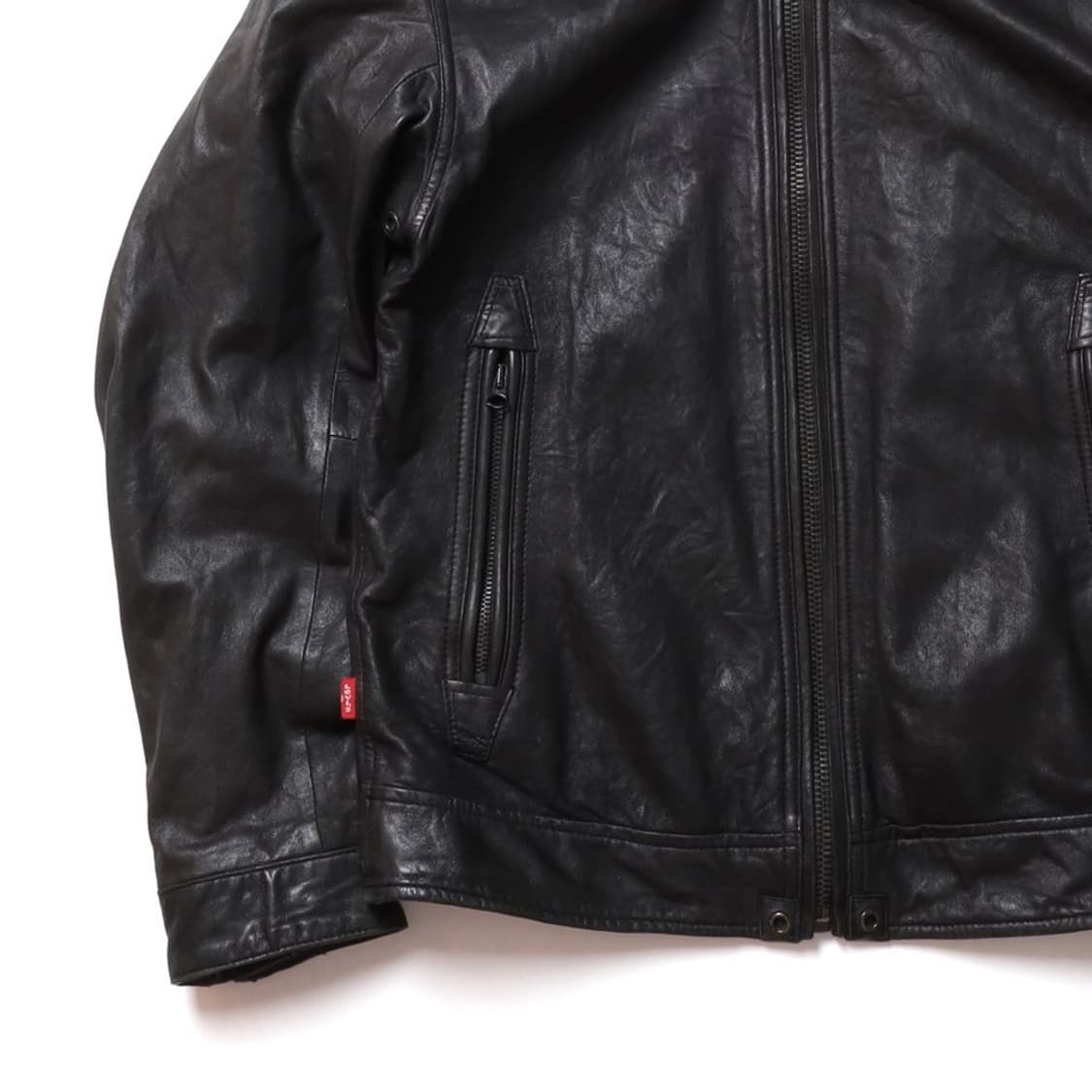 리바이스 Levi's Leather Rider Jacket   상품이미지4