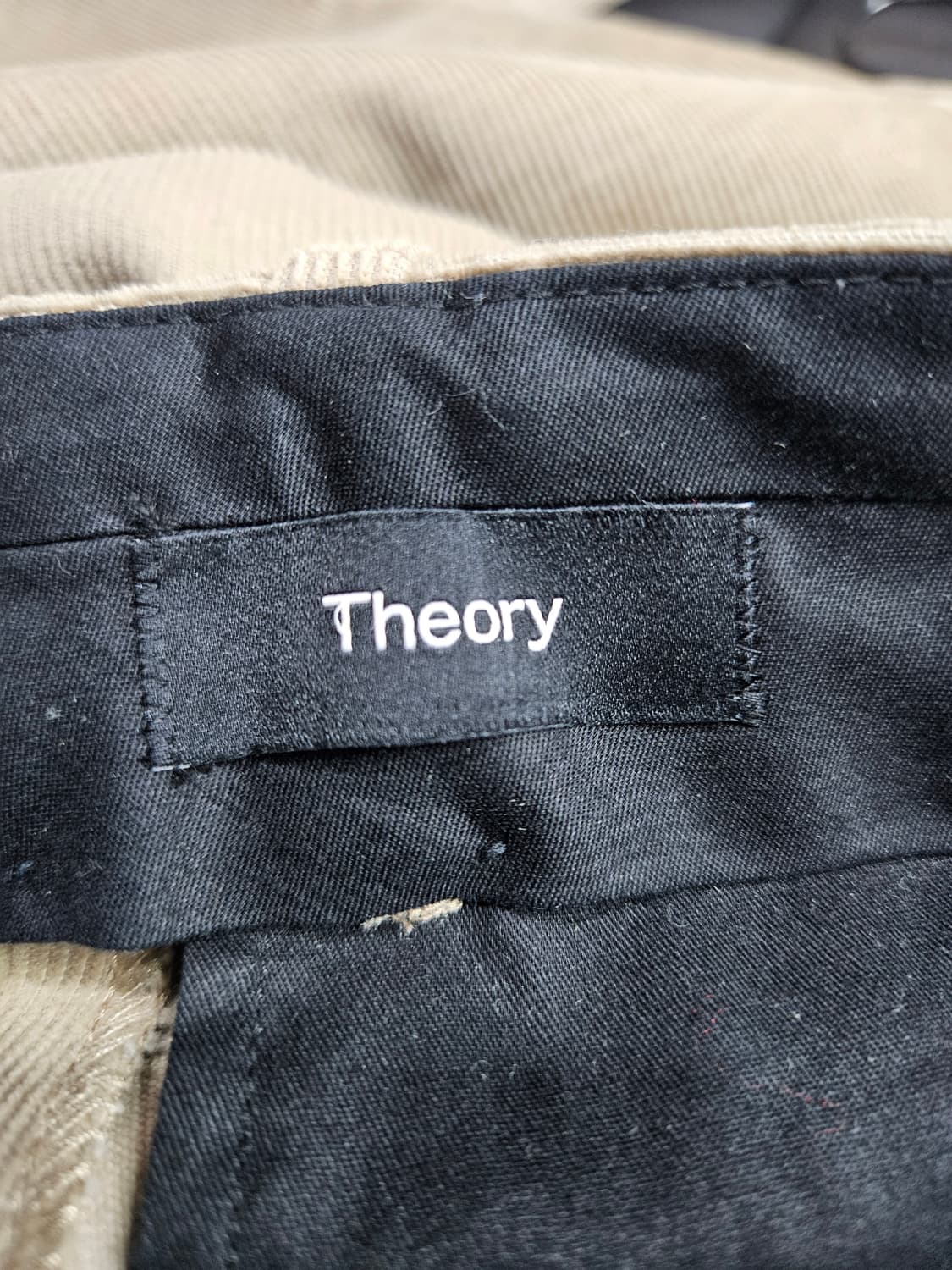 띠어리 베이지 남성 슬림핏 허리 29~30 코듀로이 팬츠  상품이미지3