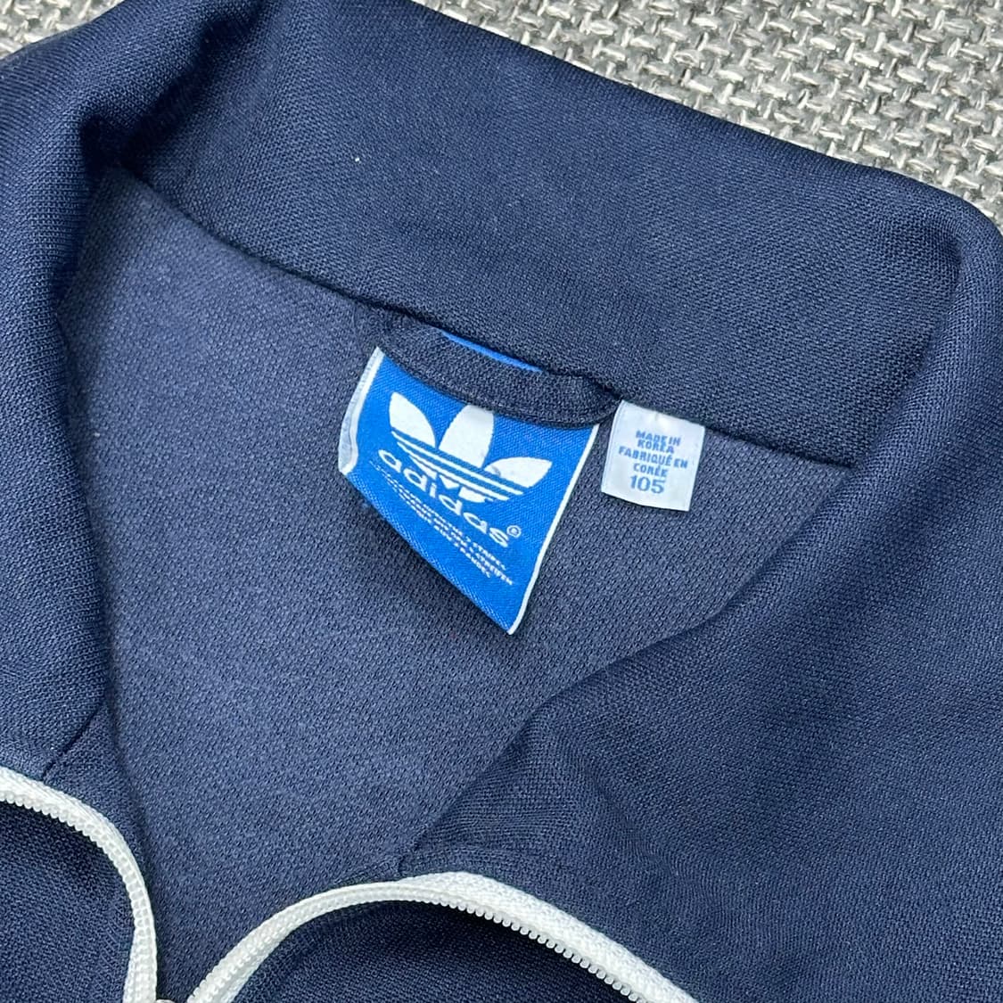 아디다스 빈티지 유로파 다크네이비 져지 105 상품이미지7