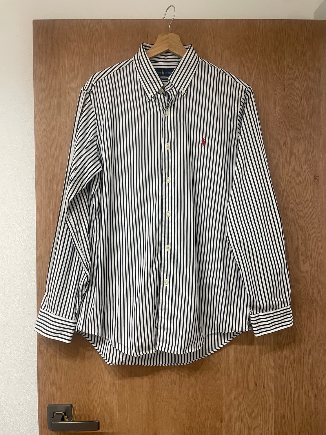 랄프로렌 스트라이프 클래식핏 남성 셔츠 M 상품이미지1