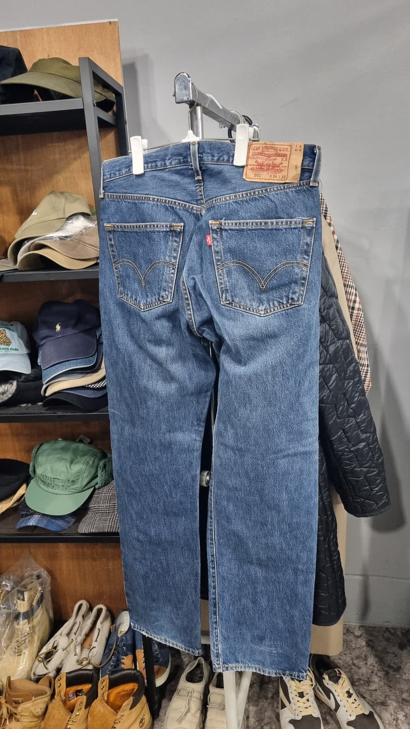 리바이스 레트로 (501) 34사이즈 얼룩 하자 없음 상품이미지2