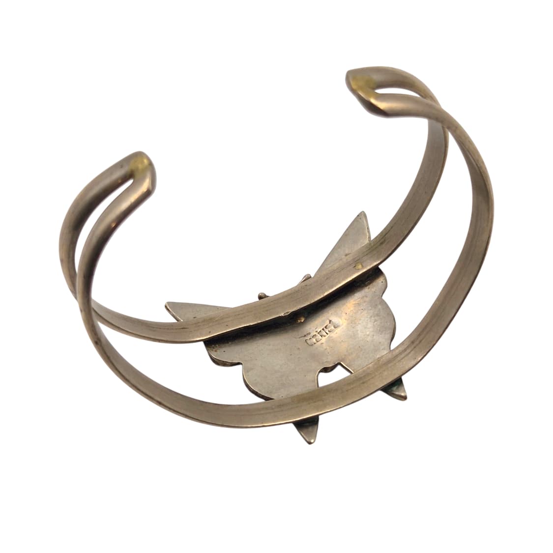 70s 멕시코 알파카 아발론 자개 빅 나비 뱅글 상품이미지4