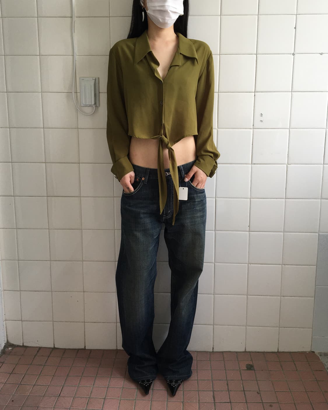 Unbalanced shirt 상품이미지1